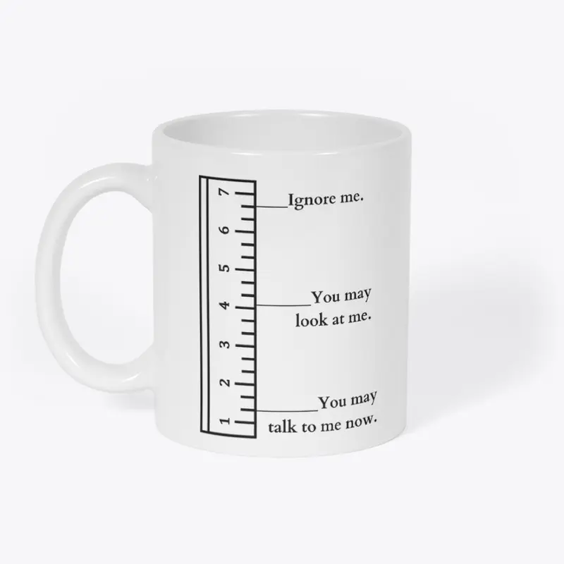 Coffee Ruler Mug