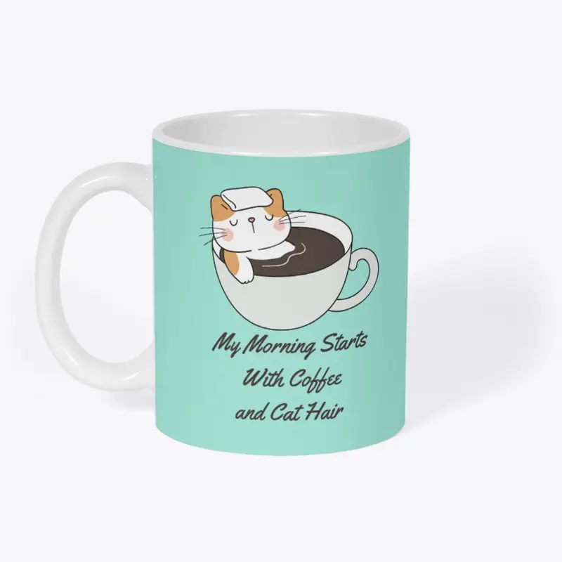 Coffee and Cat Hair Drinkware