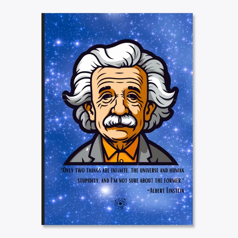 Einstein Quote Design