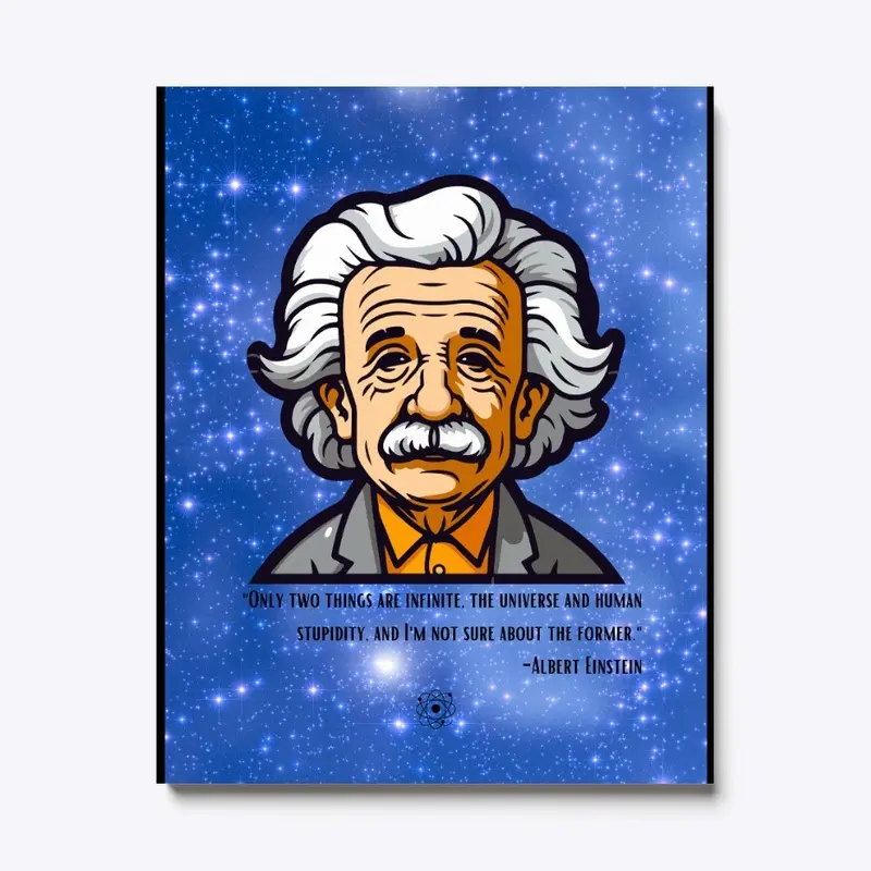 Einstein Quote Design